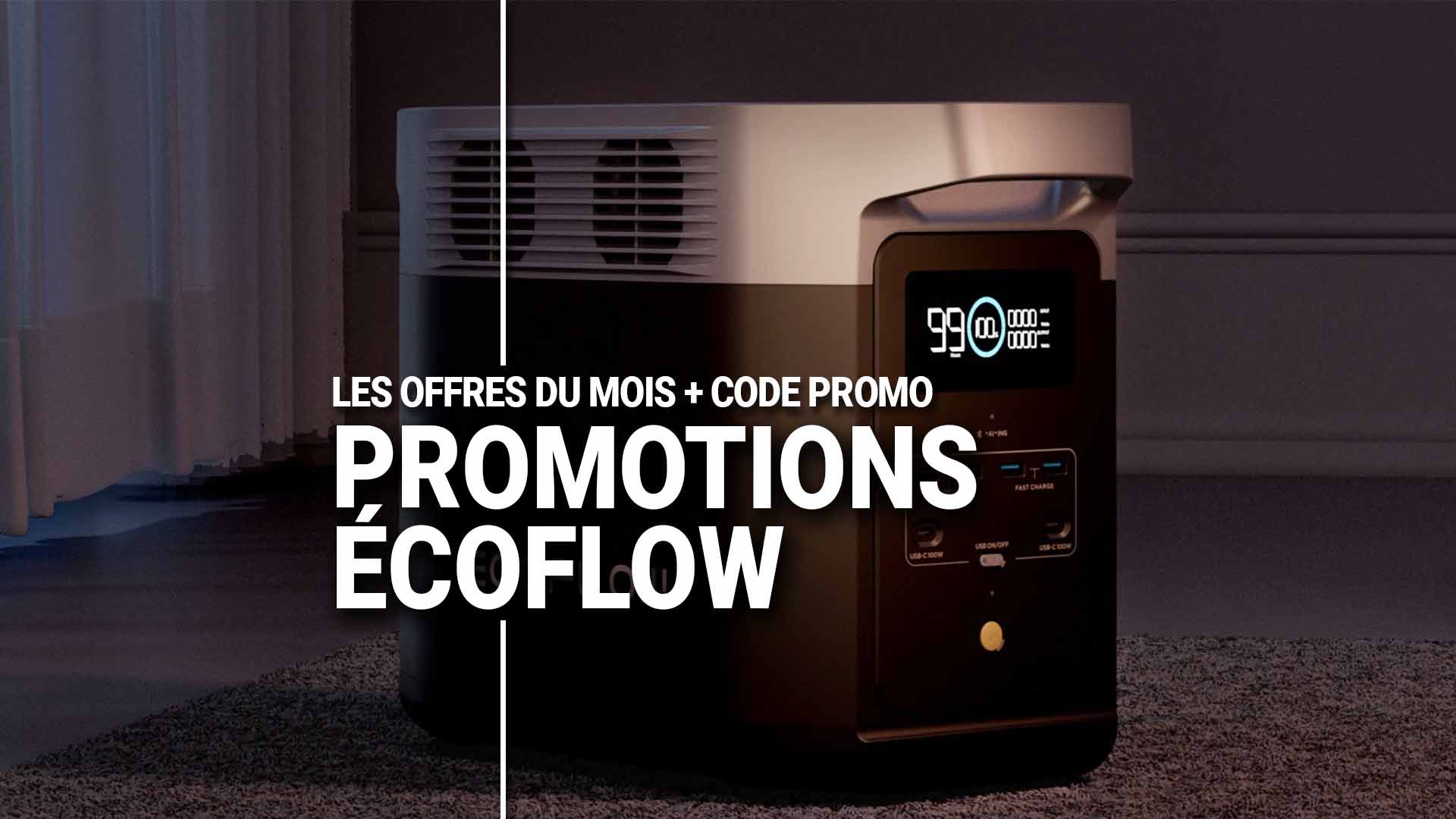 code et coupon de réduction ecoflow