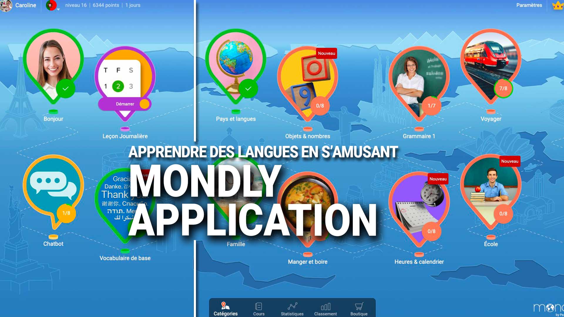 Mondly code promo, téléchargement application de langues