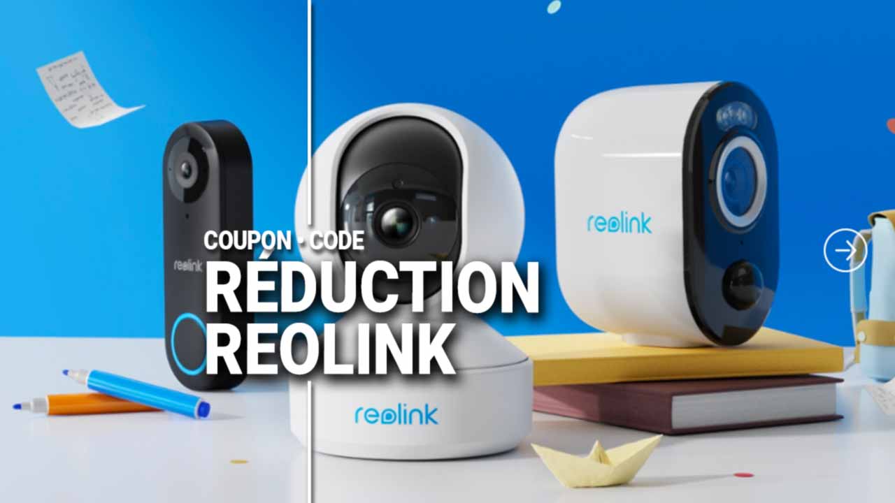 Code et coupon réduction Reolink