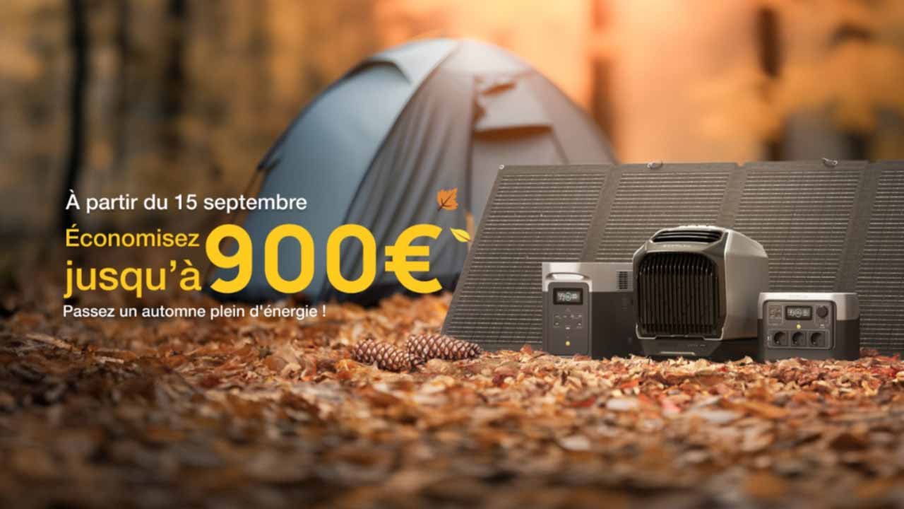 les offres spéciales Ecoflow Automne 2023 et code de réduction