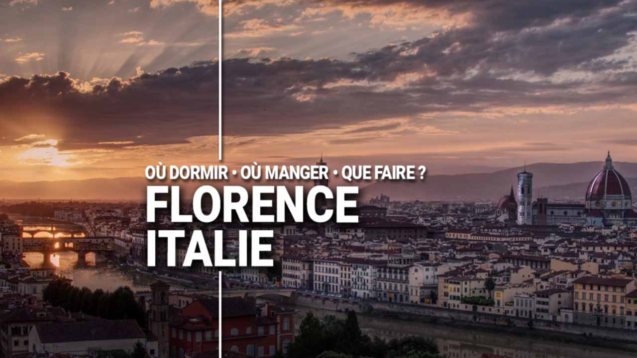 Guide Voyage florence Italie en camping-car et van
