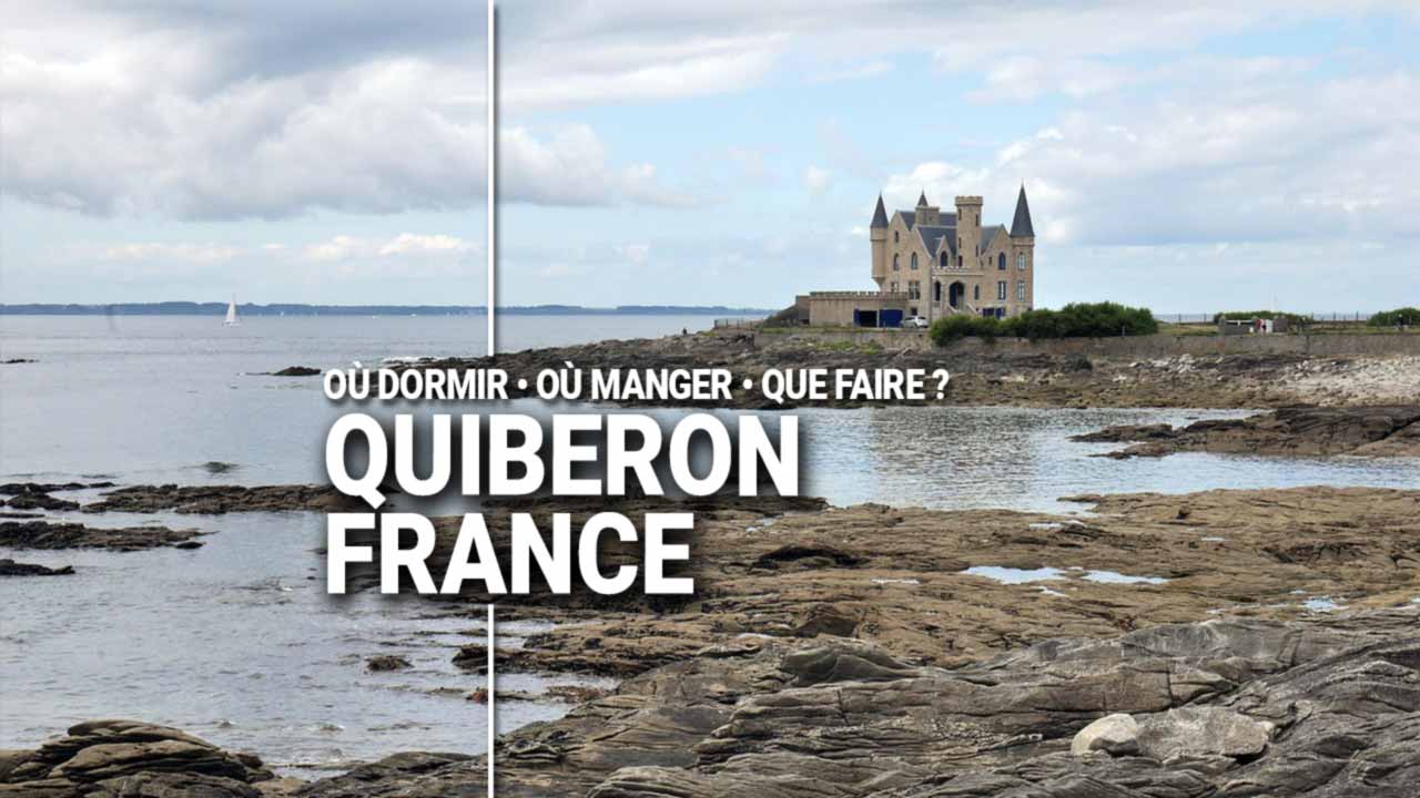 Guide Voyage Quiberon France en camping-car et van