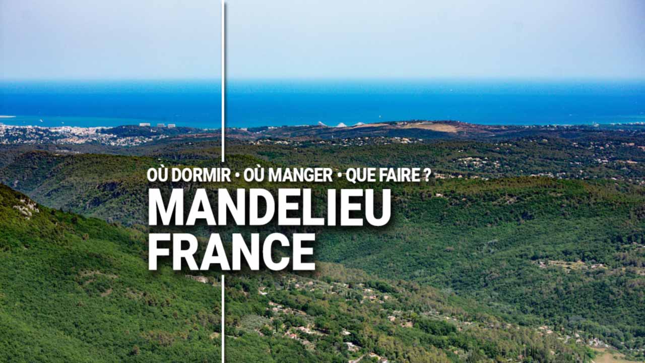 Guide Voyage Mandelieu France en camping-car et van