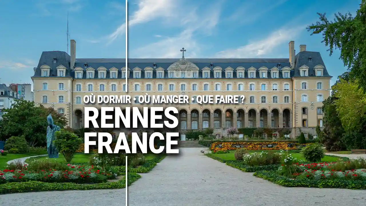 Guide Voyage Rennes France en camping-car et van