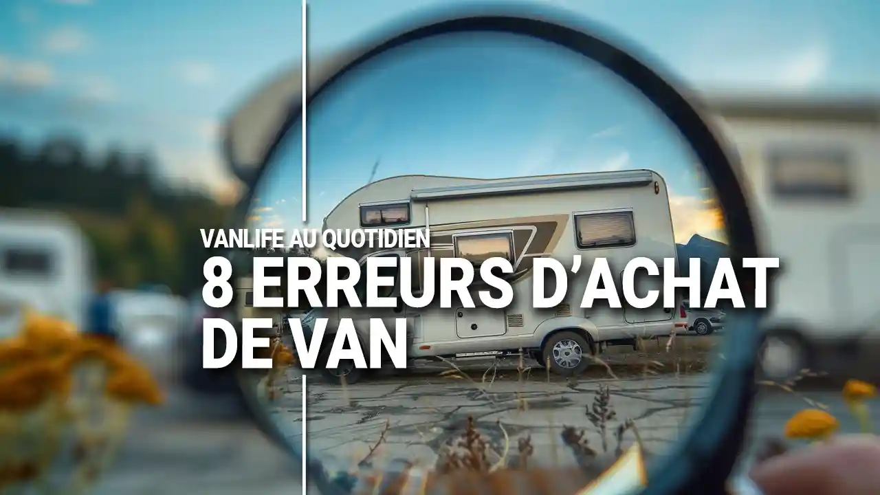 Erreur débutant Vanlife