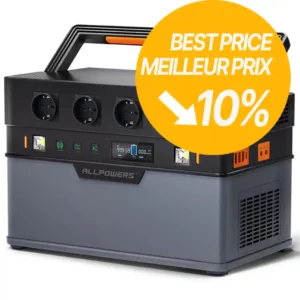 Station électrique portable 1500W 1092Wh AllPowers S1500