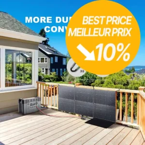 Panneau solaire portable monocristallin 600W AllPowers SP039