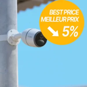 Caméra sur batterie 4K 8MP - 4G LTE  Reolink Go Ultra