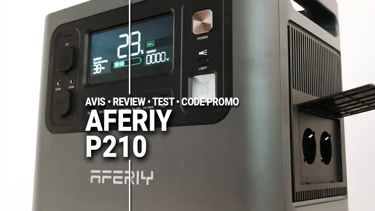 Aferiy P210 Test et code promo