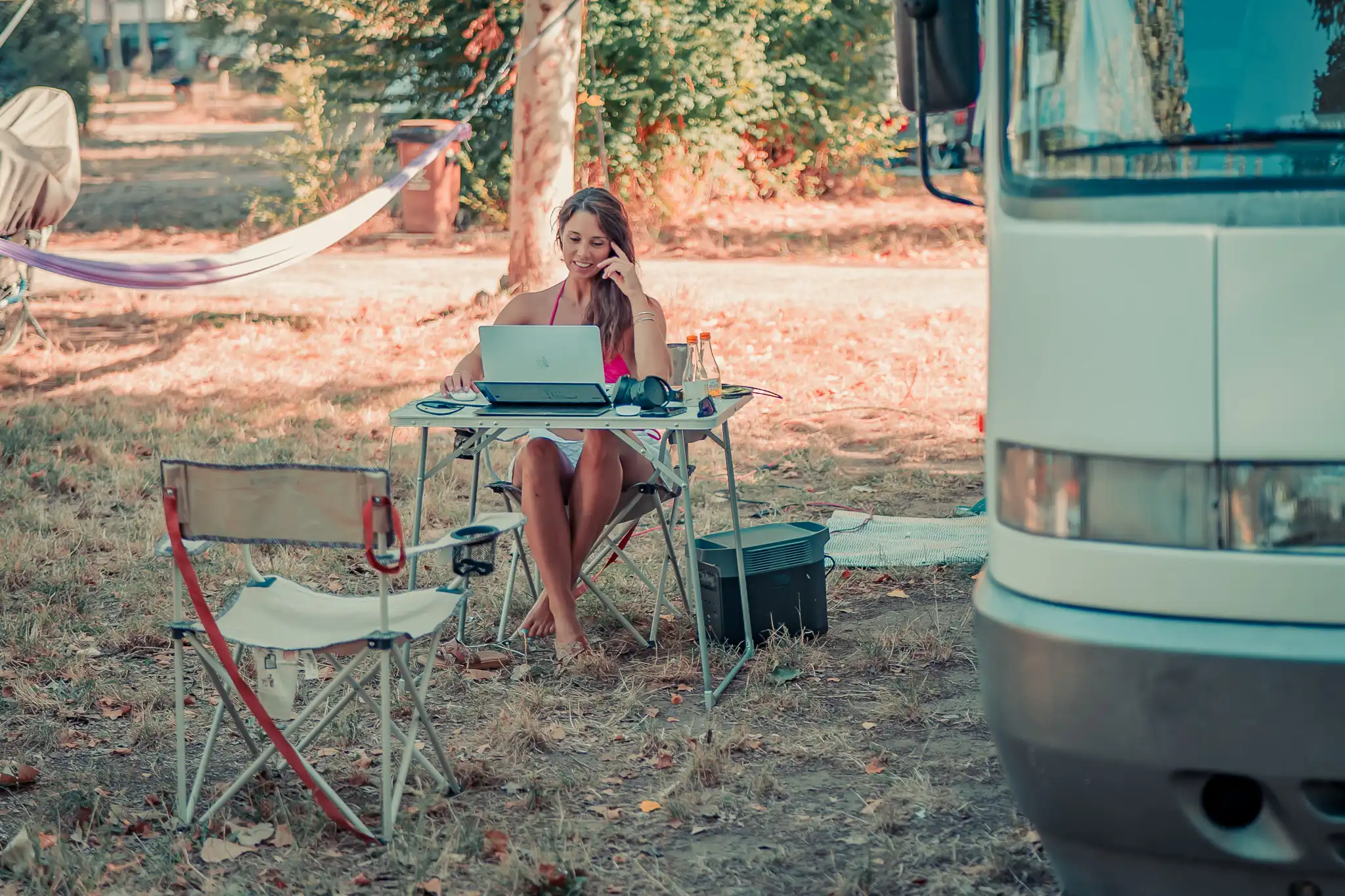How to avoid heat in a converted van and motorhome in summer
