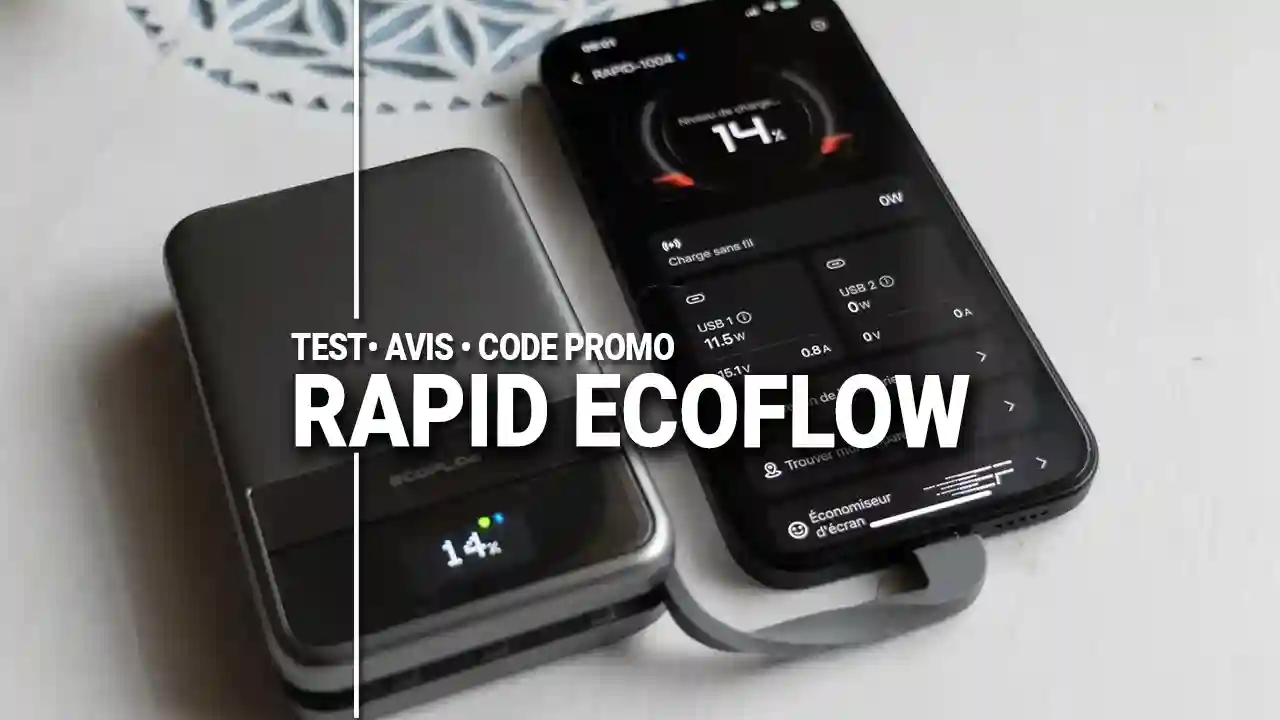 Test Ecoflow RAPID