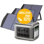 Acheter ALLPOWERS R2500 + SP027 Panneau Solaire 100W meilleur tarif
