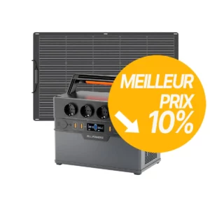 Acheter ALLPOWERS S1500 PLUS + SF100 Panneau solaire flexible 100W meilleur tarif