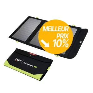 Acheter ALLPOWERS SP002 Panneau solaire batterie 10000mAh intégrée 5V 21W meilleur tarif