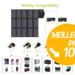 Acheter ALLPOWERS SP012 Panneau Solaire 100W meilleur tarif