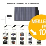 Acheter ALLPOWERS SP027 Panneau Solaire Portable 100W meilleur tarif