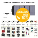Acheter ALLPOWERS SP029 Panneau solaire polycristallin portable 140W meilleur tarif