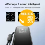 Acheter EcoFlow Batterie externe EcoFlow RAPID (25 000 mAh, 170 W, 100 W, câbles rétractables intégrés) meilleur tarif