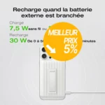 Acheter EcoFlow Batterie externe EcoFlow RAPID Mag (10 000 mAh, 7,5 W, charge magnétique) meilleur tarif