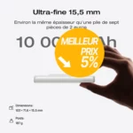 Acheter EcoFlow Batterie externe EcoFlow RAPID Mag (10 000 mAh, 7,5 W, charge magnétique) meilleur tarif