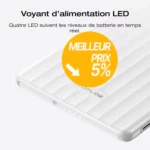 Acheter EcoFlow Batterie externe EcoFlow RAPID Mag (5 000 mAh, 7,5 W, charge magnétique) meilleur tarif