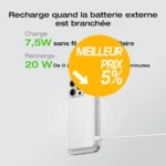 Acheter EcoFlow Batterie externe EcoFlow RAPID Mag (5 000 mAh, 7,5 W, charge magnétique) meilleur tarif