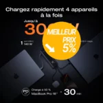 Acheter EcoFlow Batterie externe EcoFlow RAPID Pro (27 650 mAh, 300 W, câble intégré 140 W) meilleur tarif