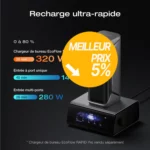 Acheter EcoFlow Batterie externe EcoFlow RAPID Pro X (27 650 mAh, 300 W) meilleur tarif