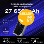 Acheter EcoFlow Batterie externe EcoFlow RAPID Pro X (27 650 mAh, 300 W) meilleur tarif