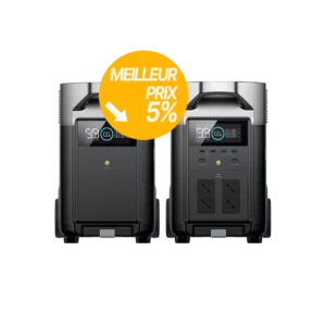 Acheter EcoFlow EcoFlow DELTA Pro + Batterie supplémentaire pour EcoFlow DELTA Pro meilleur tarif