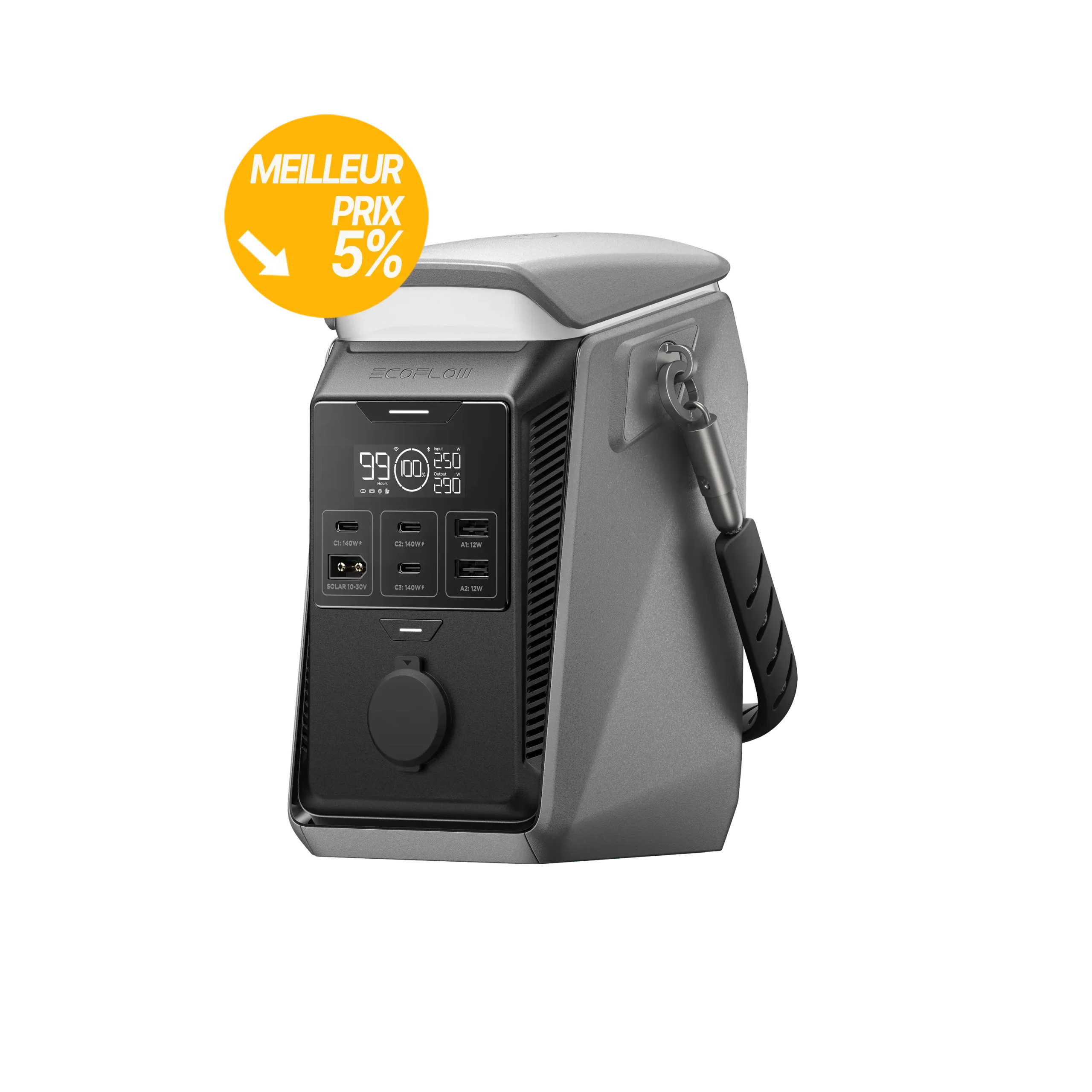 Acheter Station électrique portable à courant continu EcoFlow TRAIL meilleur tarif