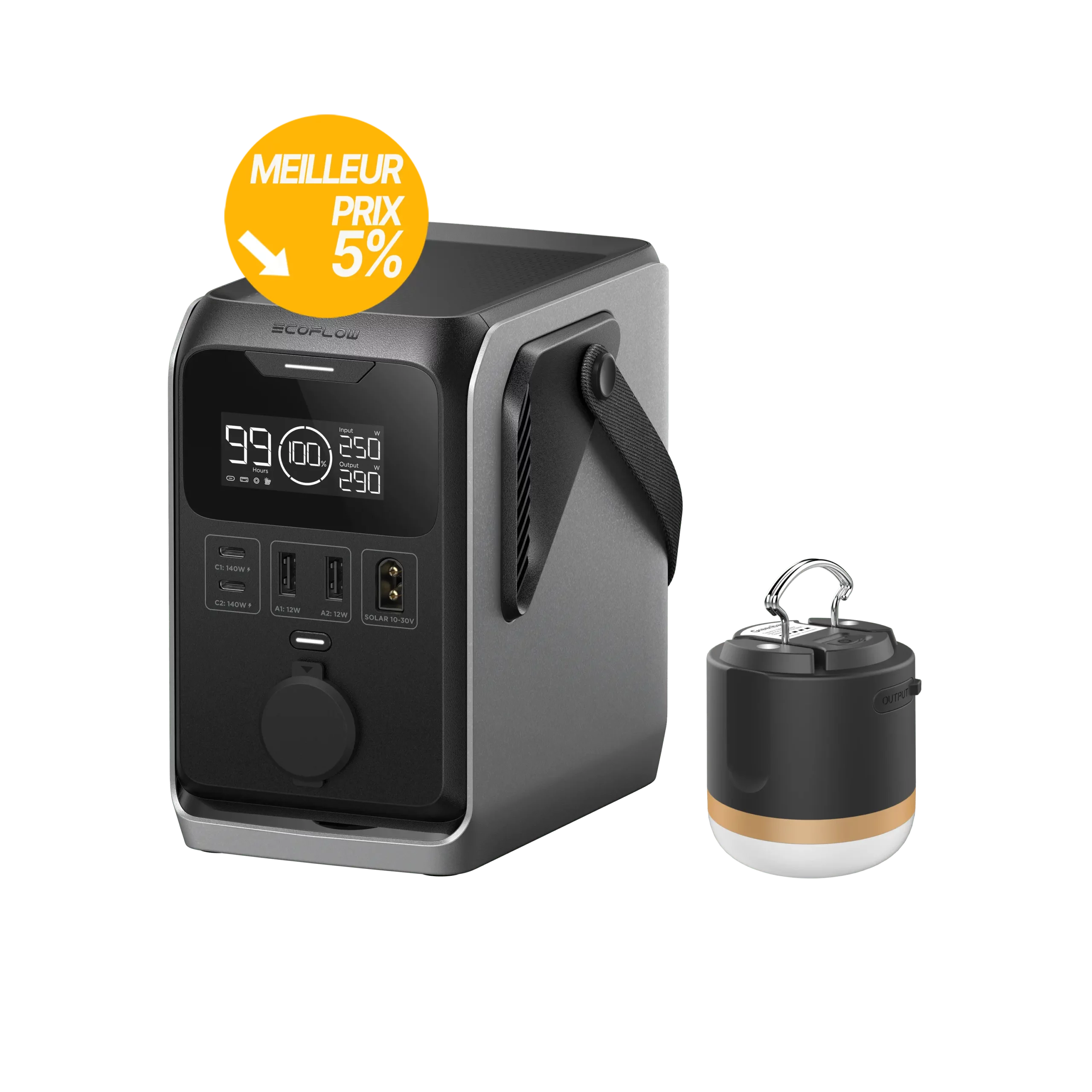 Acheter Station électrique portable à courant continu EcoFlow TRAIL meilleur tarif