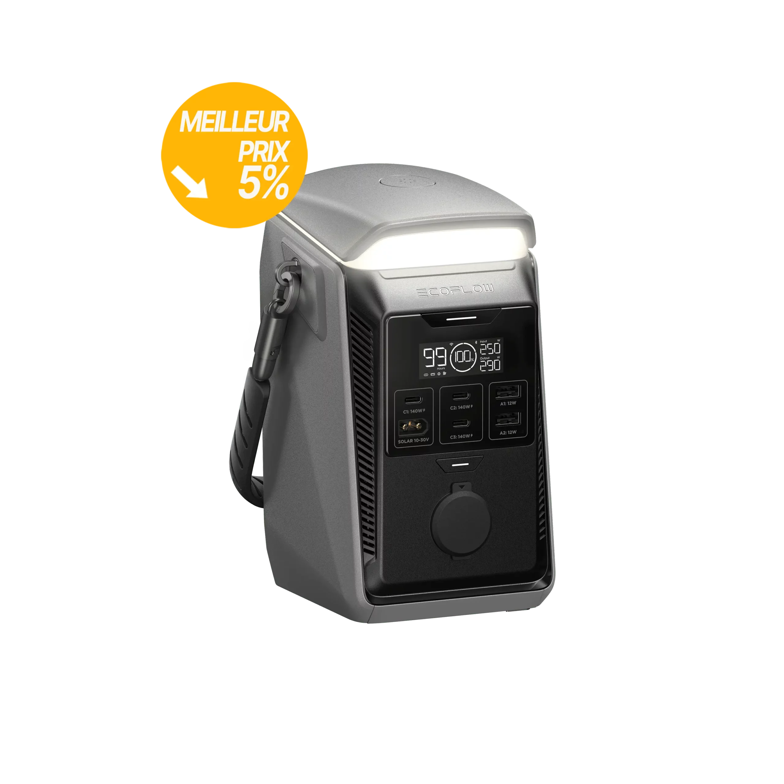 Acheter Station électrique portable à courant continu EcoFlow TRAIL meilleur tarif