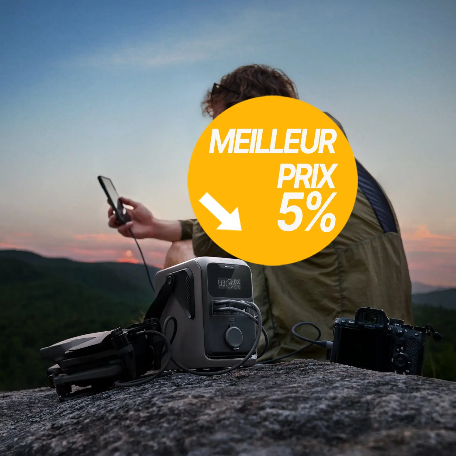 Acheter Station électrique portable à courant continu EcoFlow TRAIL meilleur tarif