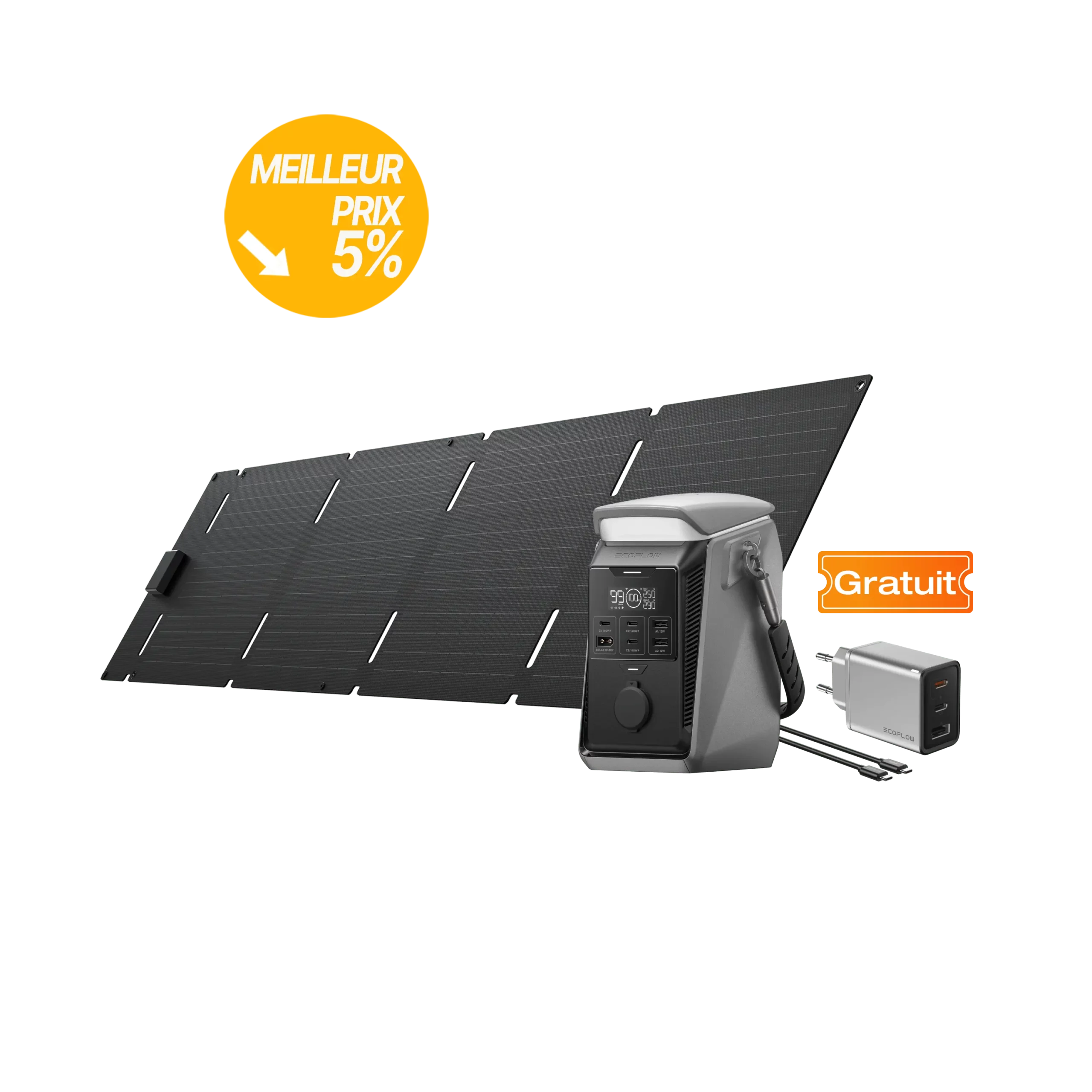 Acheter Station électrique portable à courant continu EcoFlow TRAIL meilleur tarif