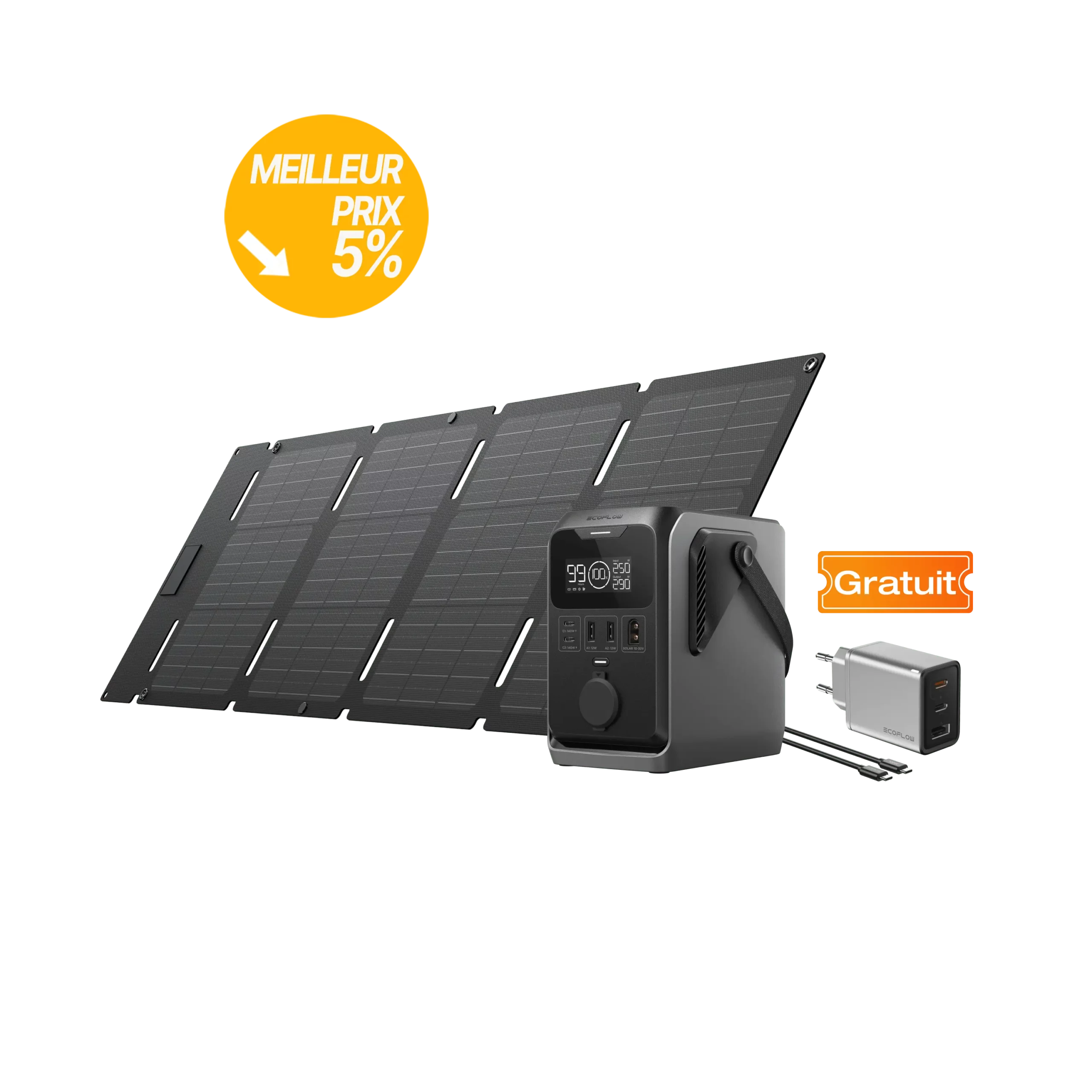 Acheter Station électrique portable à courant continu EcoFlow TRAIL meilleur tarif