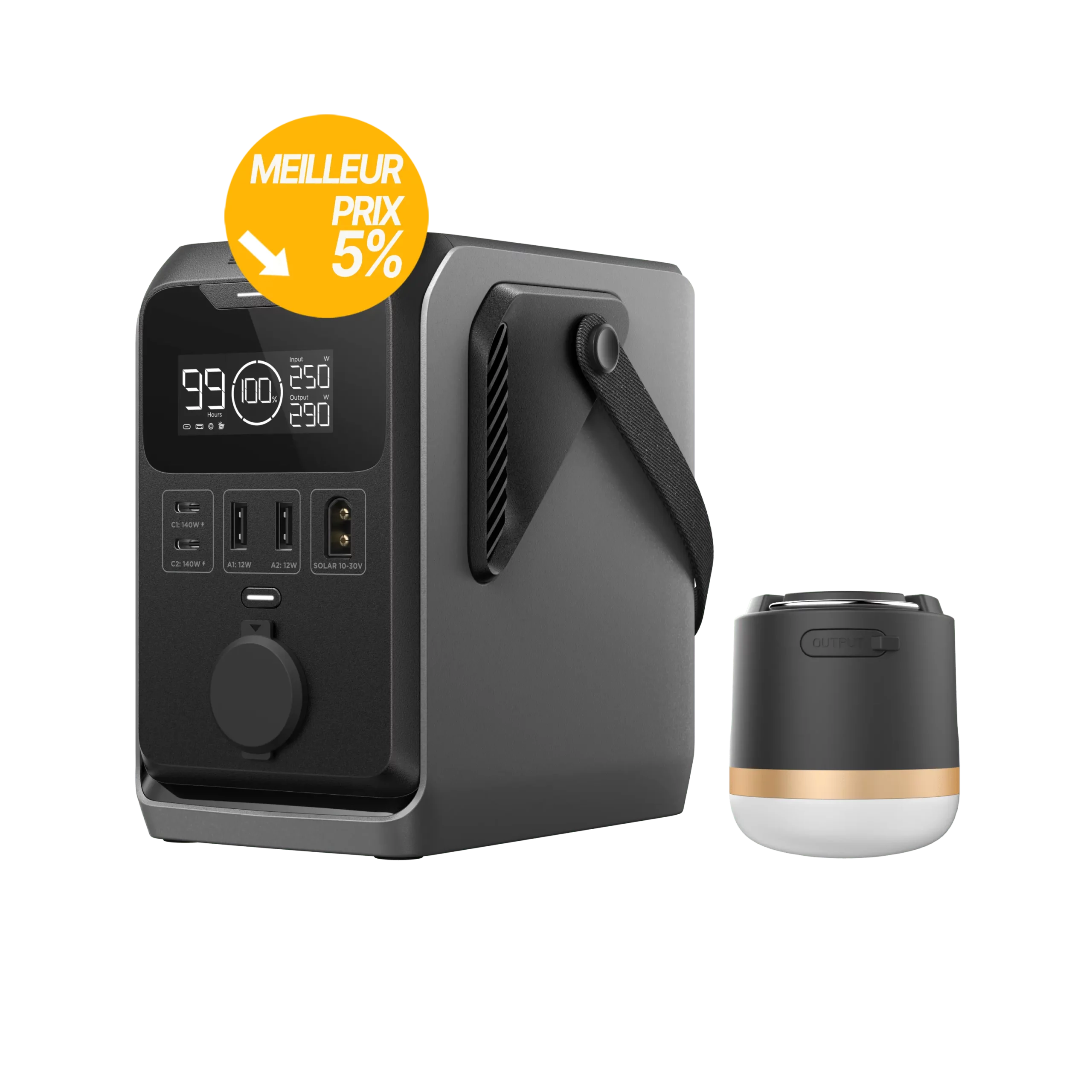 Acheter Station électrique portable à courant continu EcoFlow TRAIL meilleur tarif