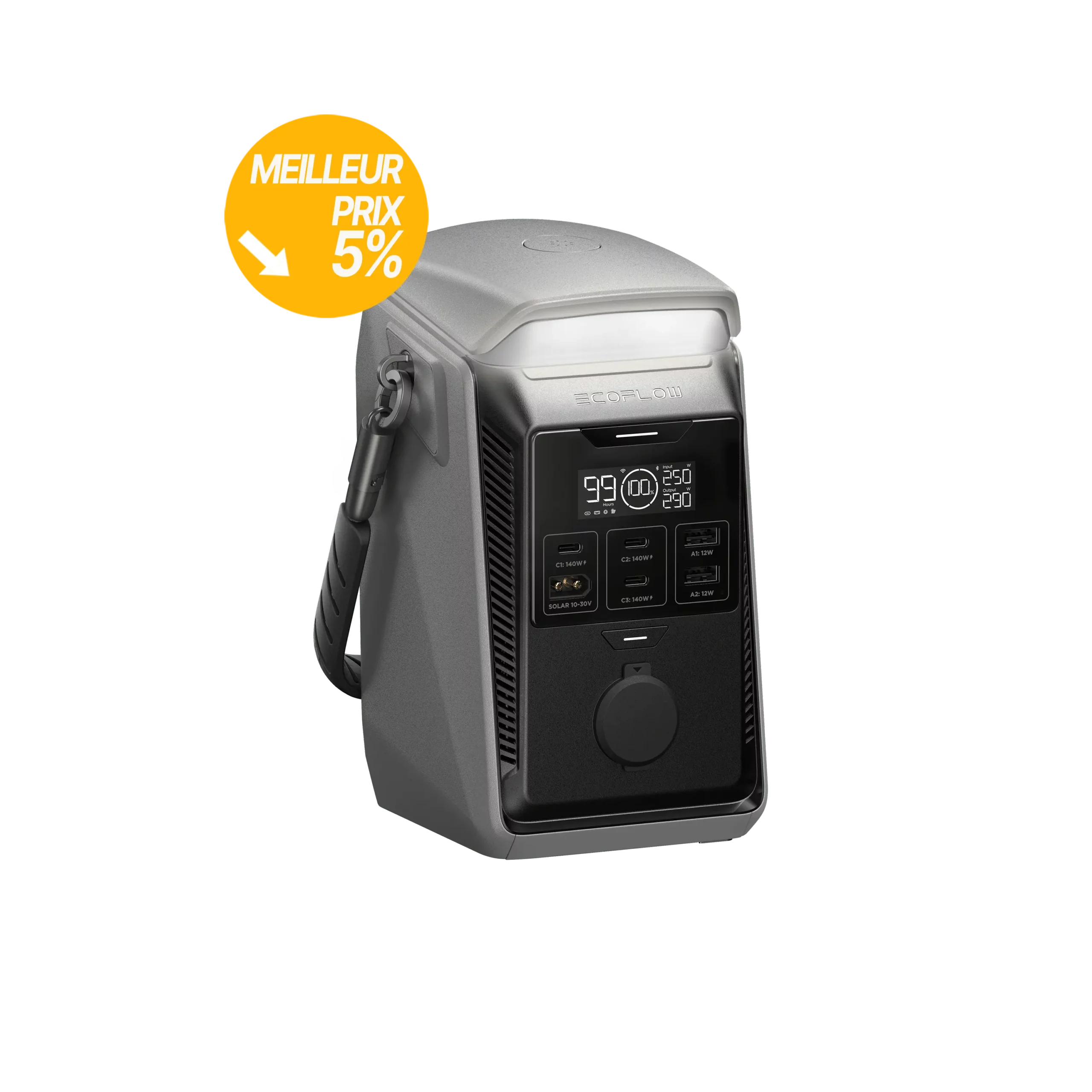 Acheter Station électrique portable à courant continu EcoFlow TRAIL meilleur tarif