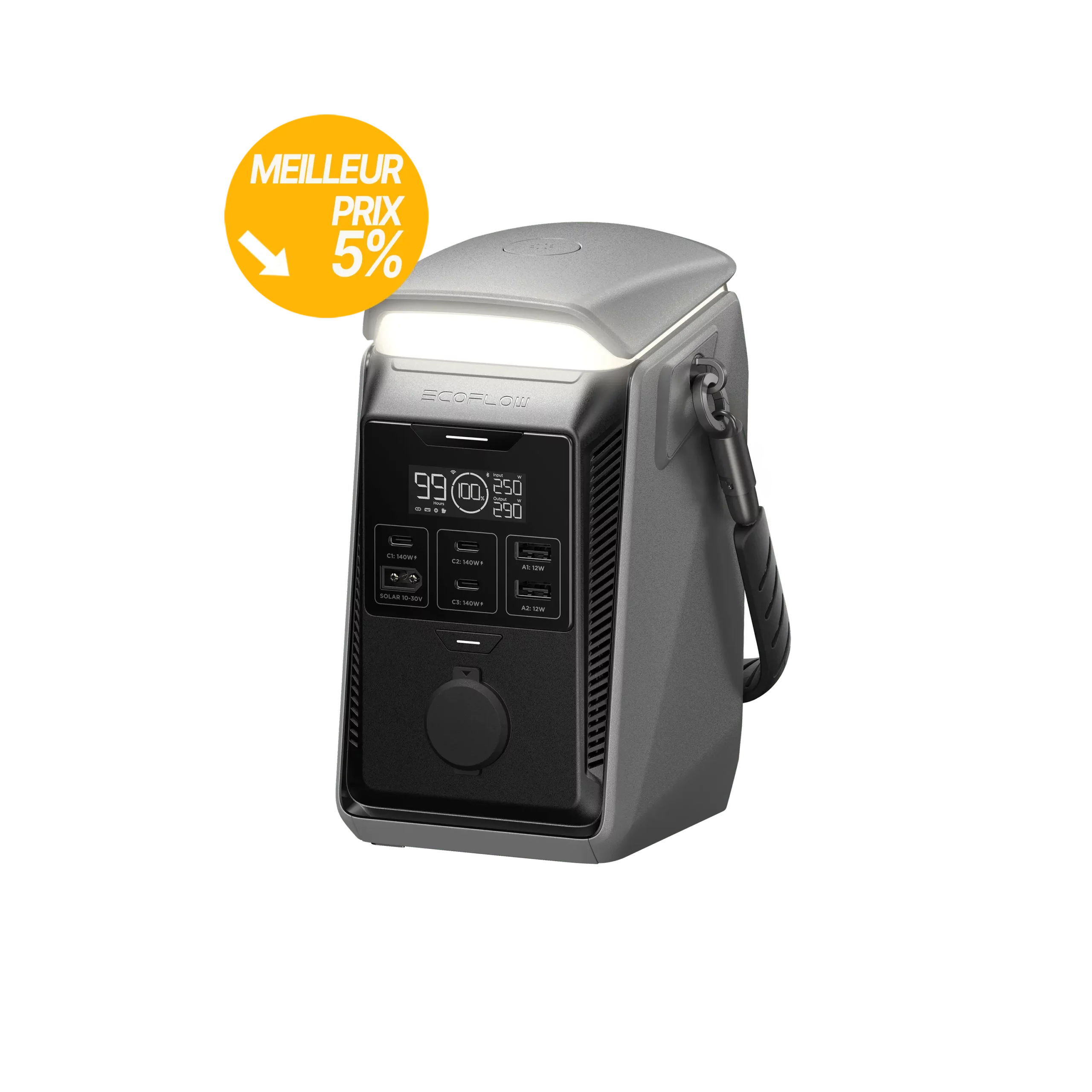 Acheter Station électrique portable à courant continu EcoFlow TRAIL meilleur tarif